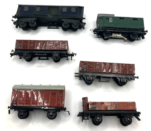 Alte blech güterwagen 87 - güterwagen, 1/87